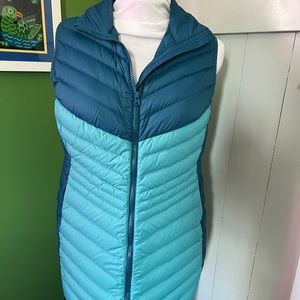Lands End Long Down Vest